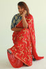 Partywear saree by Ayush Kejriwal 