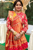 Indian ethnic wedding wear sarees and jewellery