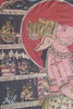 beautiful hand painted real pen kalamkari wall painting