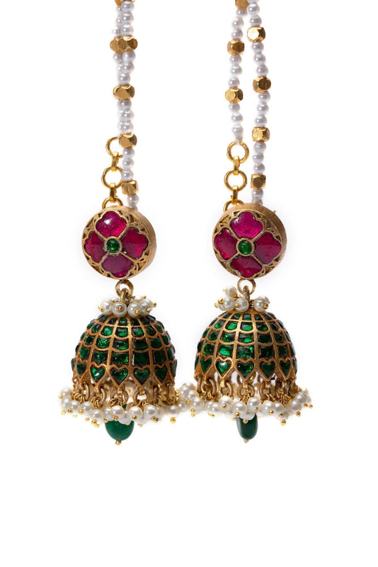 Churirajwar Neckpiece and Earring Set | Designer Indian Jewellery ...