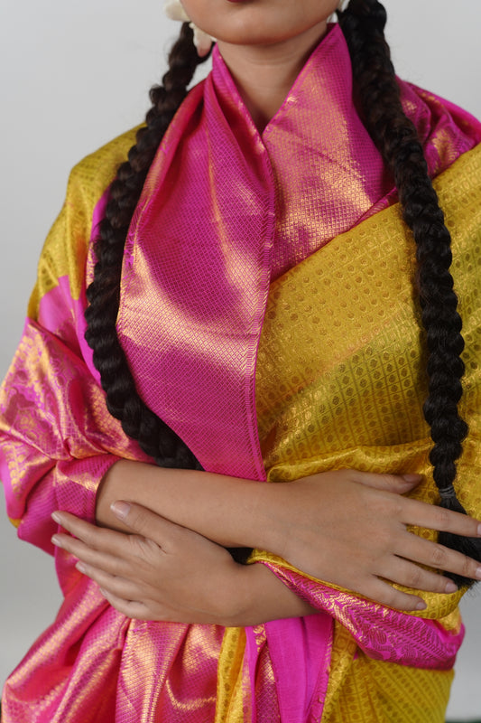 Designer Kanjivaram silk saree