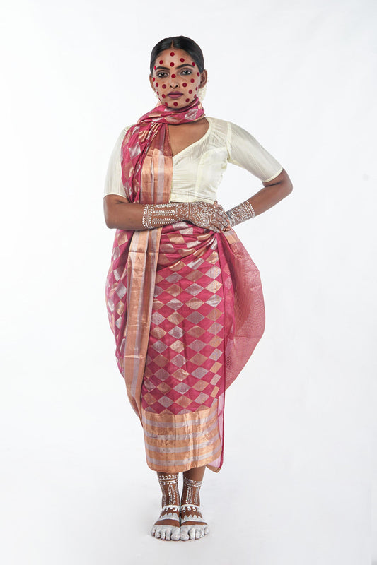 Silk Saree by Ayush Kejriwal