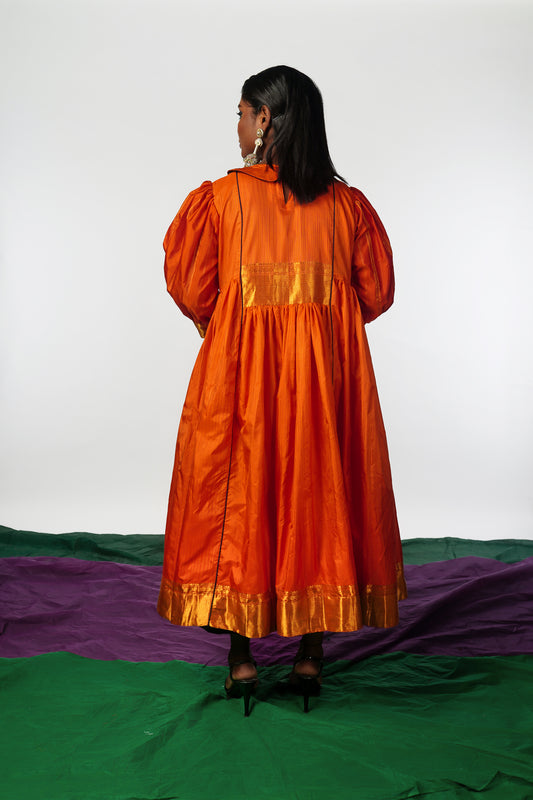 Ethnic Silk Dress by Ayush Kejriwal