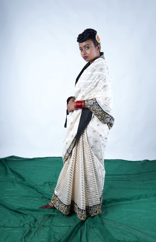 Saree designed by Ayush Kejriwal