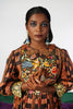 Handmade Pen Kalamkari Banaras Silk Dress 