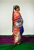 Embroidered Kanjiveram Sari by Ayush Kejriwal.