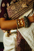 handcrafted banarasi brocade silk saree
