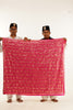 Hand embroidered wedding wear saree