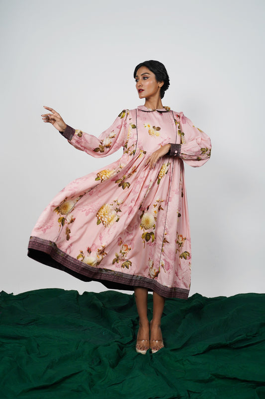 Floral print summer dress by Ayush Kejriwal 