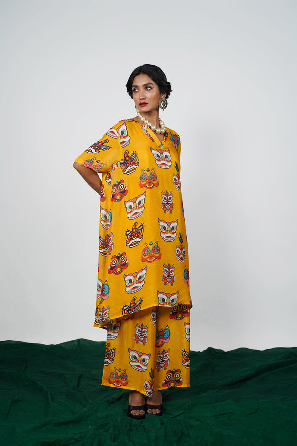 Printed Outfit by Ayush Kejriwal 