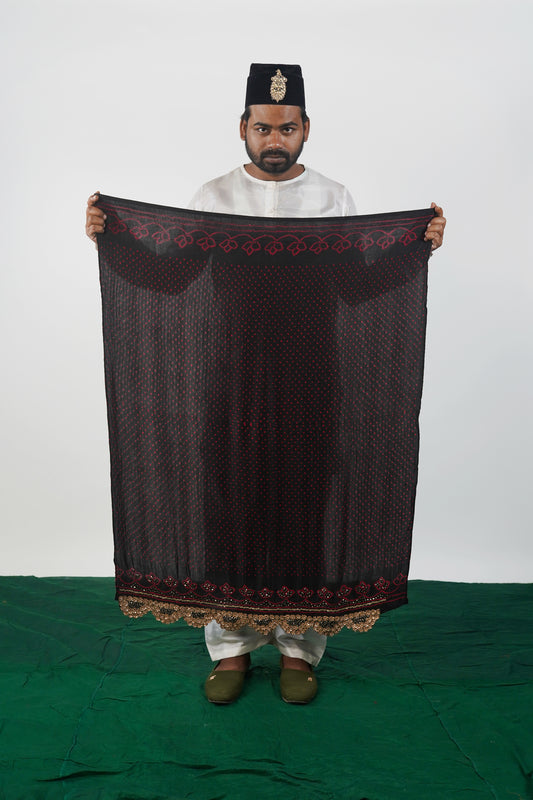 Bandhani saree blouse piece