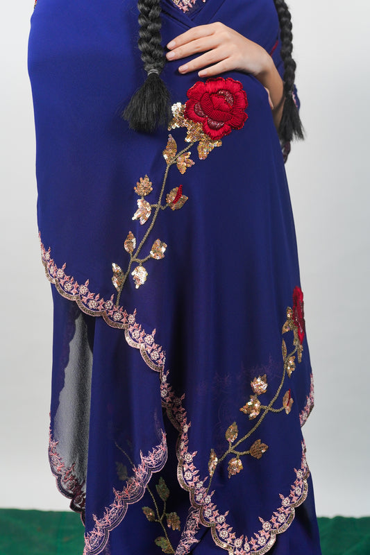 Saree designed by Ayush Kejriwal 
