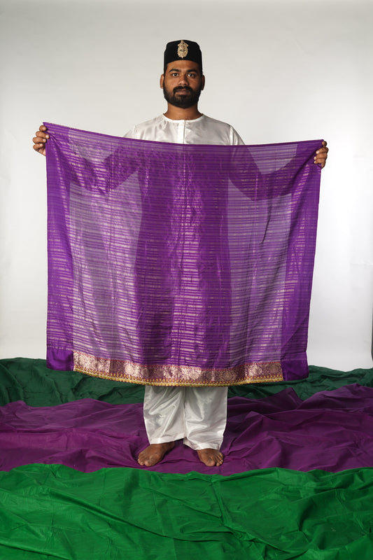 Handwoven Benarsi Silk Saree Blouse piece