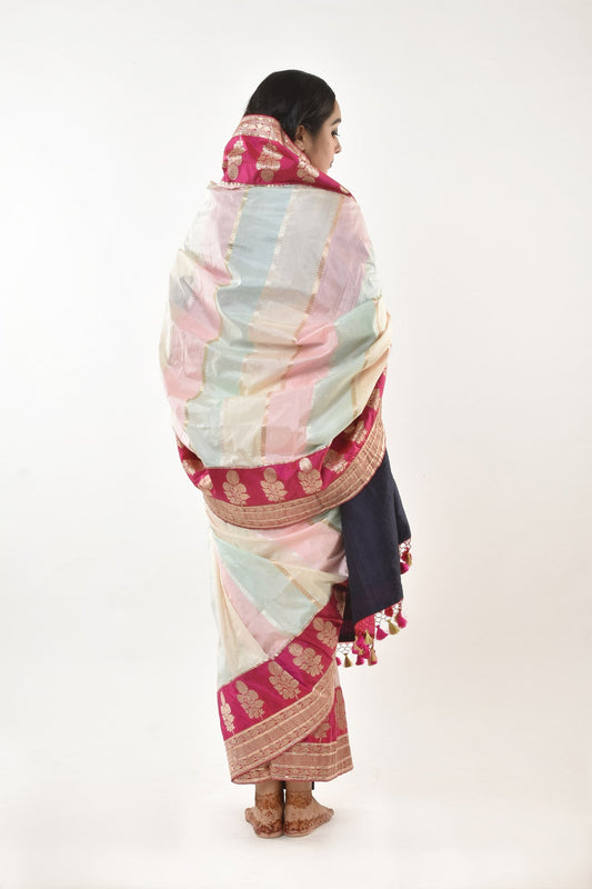 handwoven banarasi silk saree