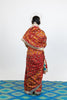 Handwoven Ikkat Saree by Ayush Kejriwal
