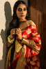 Handwoven Chanderi Bridal Wear Saree