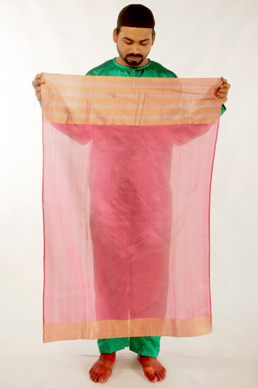Chanderi Silk Saree blouse piece